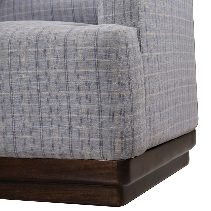 Solid Wood Single Seater Sofa