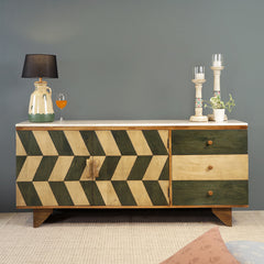 Winifred Solid Wood Cabinet - Fabuliv