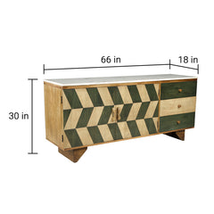 Winifred Solid Wood Cabinet - Fabuliv