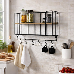Casa industrial wall shelf