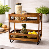 Alex wooden floor shelf