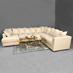 Striado Upholstered Sofa With Chaise Sectional