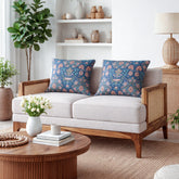 Arbor Rattan Sofa 2 Seater Textured Ivory