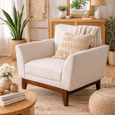 Windsor Solid Wood One Seater Sofa