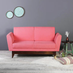 Lennard Solid Wood Two Seater Sofa