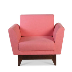 Lennard Solid Wood One Seater Sofa