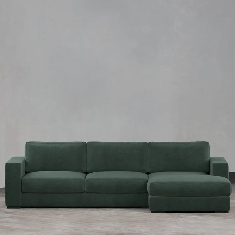 Claire Upholstered Sofa With Chaise Sectional