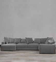 Striado Upholstered Sofa With Chaise Sectional
