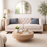 Jonas 3 Seater Sofa in Premium Lethrite Fabric