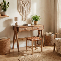 Valora Solid Sheesham Wood Study Table