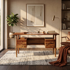 Alvaro Sheesham Wood Study Table