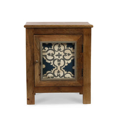 Kolam Solid Wood Bedside Table