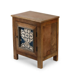Kolam Solid Wood Bedside Table