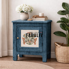 Dorris Solid Wood Bedside Table