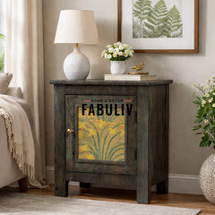 Lily Solid Wood Bedside Table