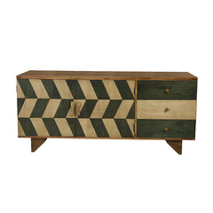 Winifred Solid Wood Cabinet - Fabuliv