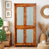 Raison Hand Painted 2 Door Wardrobe