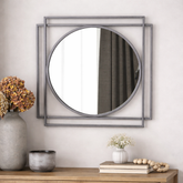 Orne Iron Decorative Mirror