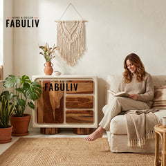 Advaya 3 Drawer and 1 Door Cabinet