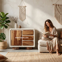 Advaya 3 Drawer and 1 Door Cabinet