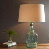 Buy Alvin Large Aqua Table Lamp Online