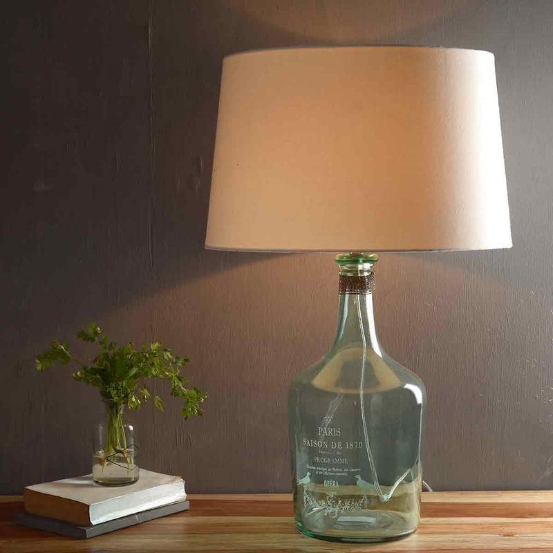 Buy Alvin Large Aqua Table Lamp Online