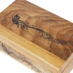 Rustic Wooden Box with 6 compartments india