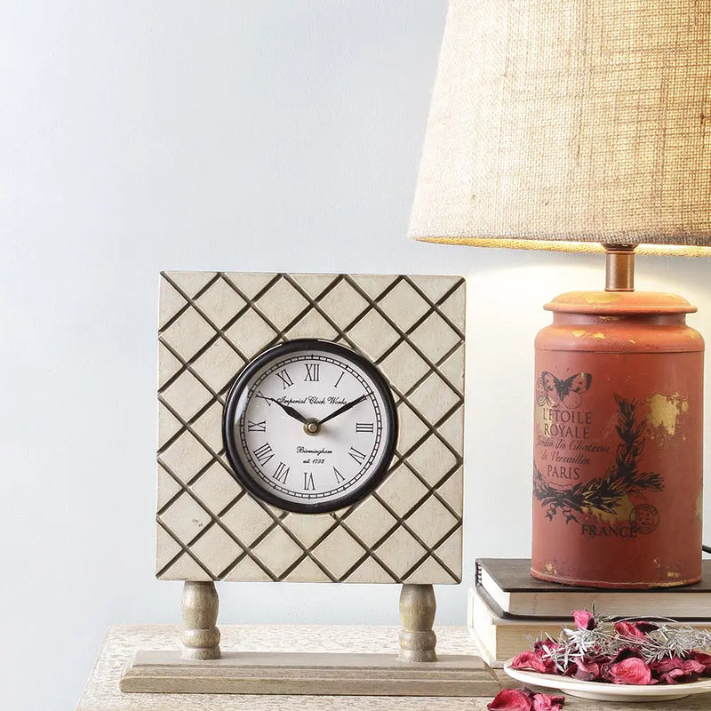 Hillwood 10 Square Table Clock