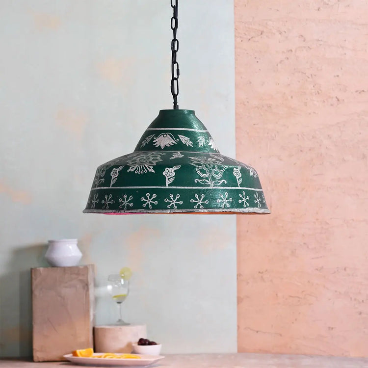 Estella Teal Pendant
