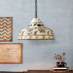 Estella White antique Pendant