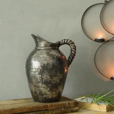 Giraud Vintage Style Jugs Siver Antique Large