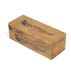 Wooden storage box
