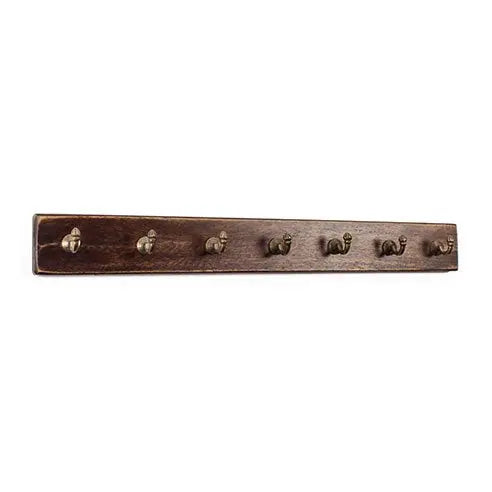 Vintage Dark Cloth Hooks