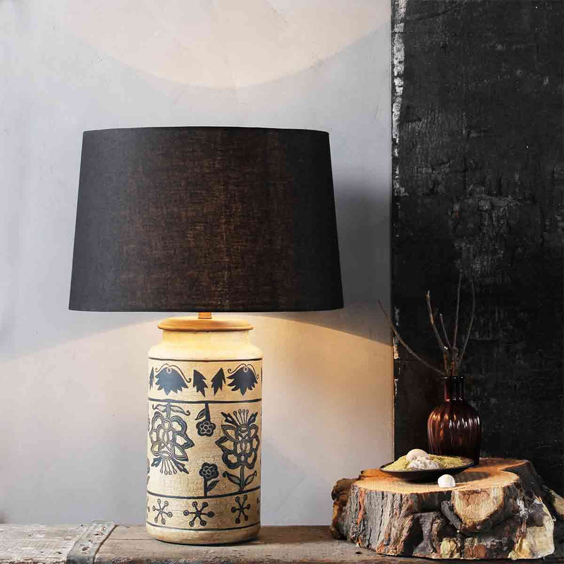 Alana Teal Table Lamp