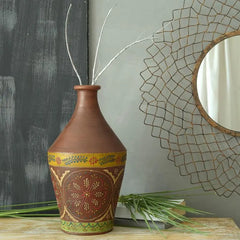 Antique Terracotta Outdoor Vase