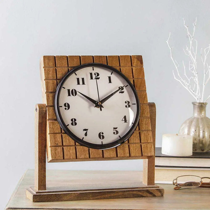 Dorothy 10 Square Table Clock