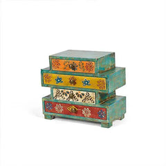 Wooden storage boxes