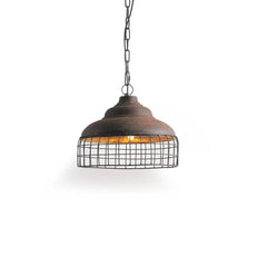 Vintage Rust Ecomix-Wire Pendant Lamp
