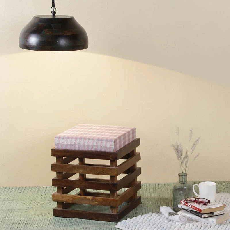 Roxane Solid Wood Stool