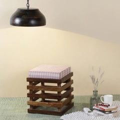 Roxane Solid Wood Stool