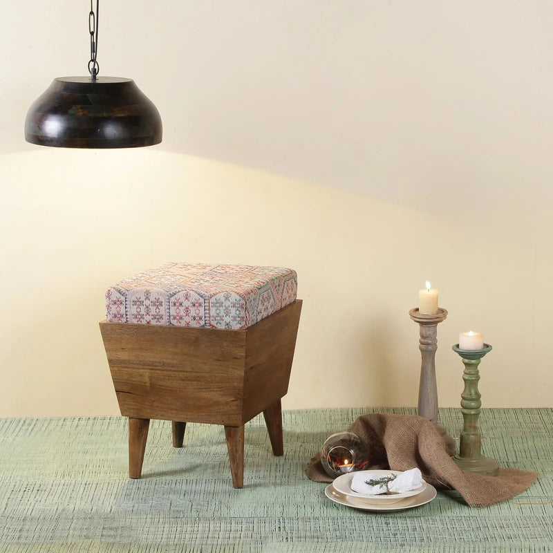 Denise Solid Wood Stool