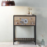 Finley Iron and Wood Console Table