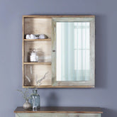 Philippe Solid Wood Bathroom Shelf