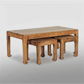Richard Teak Coffee Table Set 44" X 24" - Fabuliv
