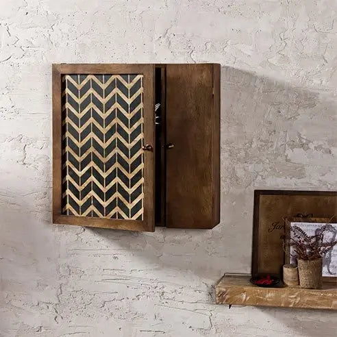 Vintage Solid Wood Wall Mounted Cabinet in 2 Sizes - Fabuliv