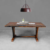 Mathis Solid Wood Six Seater Dining Table