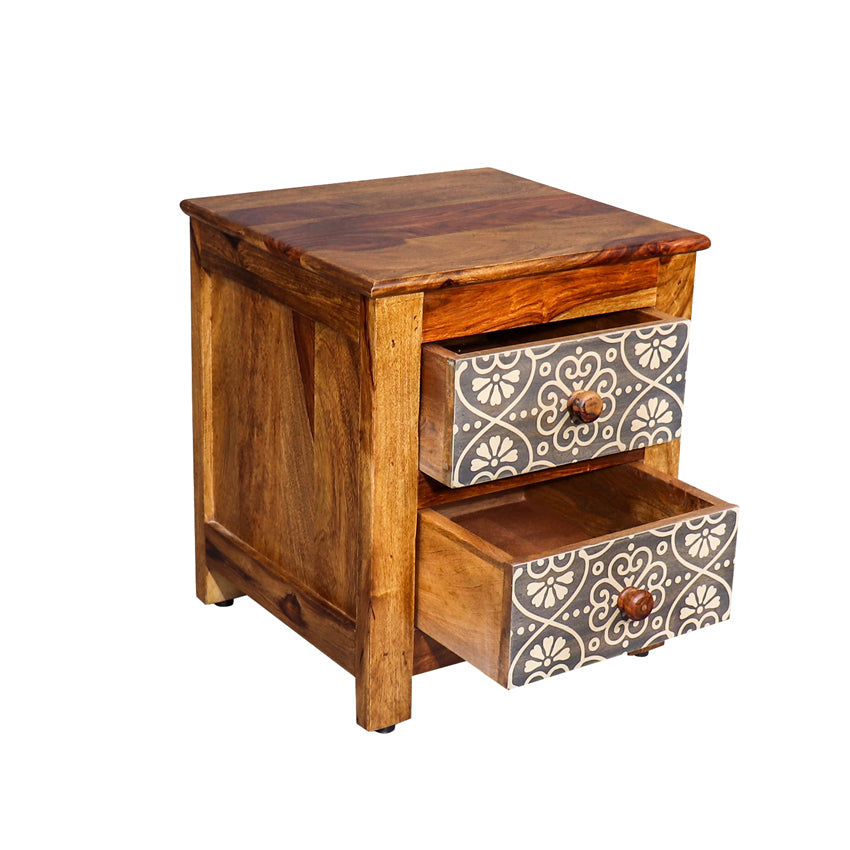 Solid Wood Bedside Table