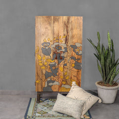 Romeo Solid Wood Cabinet - Fabuliv