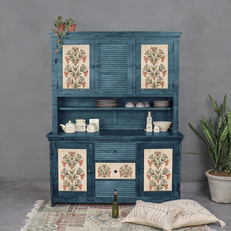 Dorris Solid Wood Buffet & Sideboard Cabinet - Fabuliv