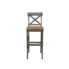 Delfina Solid Wood Bar Stool